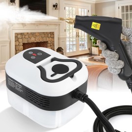 WICHEMI Steam Cleaner Handheld High Pressure Steam Cleaner Portable Steamer for Cleaning 1500W Electric Steam Cleaning Machine for Home Kitchen Auto Car Detailing (White)