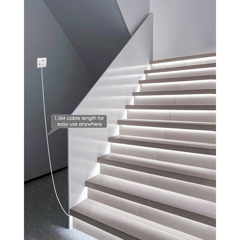 Aclorol USB 5 V COB LED Strip with Motion Sensor