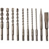 Makita D-45820 Juego de Brocas SDS-Plus, 10 Piezas
