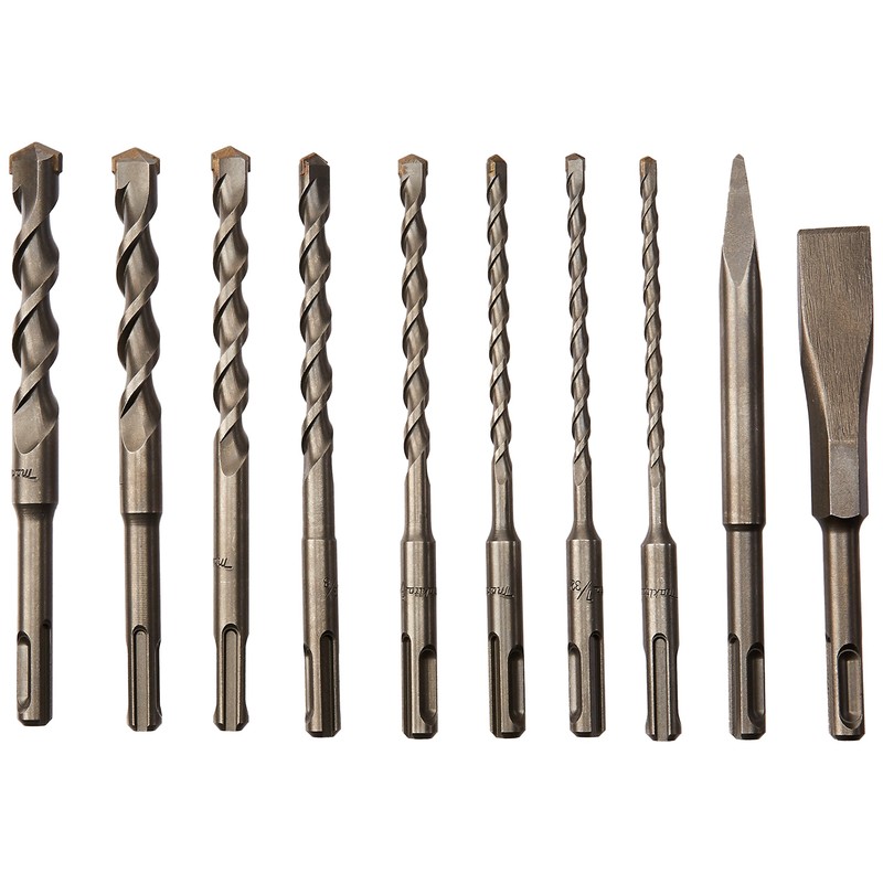 Makita D-45820 Juego de Brocas SDS-Plus, 10 Piezas