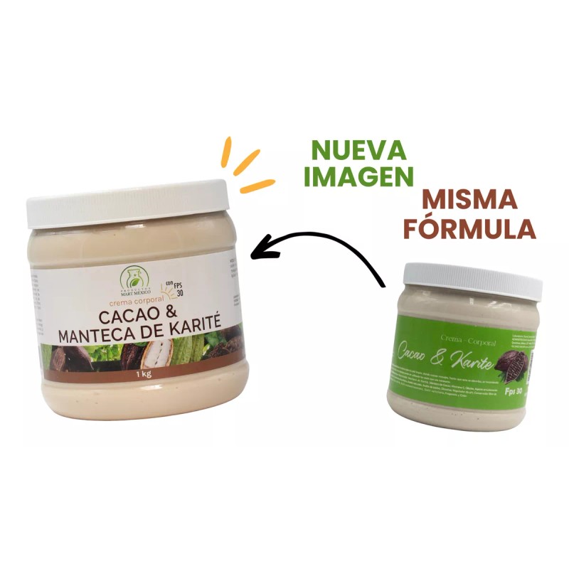 Productos Mart Mexico Crema De Cacao Y Manteca De Karité