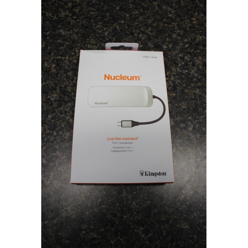 Kingston 7-in-1 Nucleum USB C Hub Type-c Adapter Connect HDMI