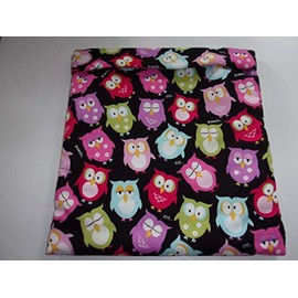 Microwave Potato Bag Cooker Snoozie Owl Baked Potato Bag, All Cotton, Handmade, Kitchen Utensil