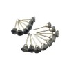 Luo ke Coarse Crimped Stainless Steel Wire Brush Wheel with