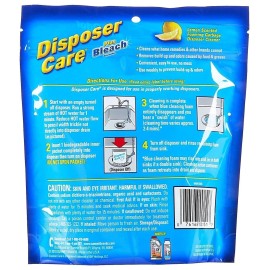 Disposer care Garbage Disposer Care Foaming Cleaner, Lemon Scent, 4 Uses 1Pk DP06N-PB