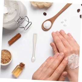 MERRYHAPY 6pcs Metal Cream Applicator Spoons for Mixing Applying Lotions Creams and Masks Lightweight Portable Facial Tools for Skincare