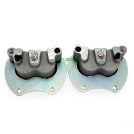 LYK Rear Brake Calipers Pads for Polaris RZR Turbo S RZR XP/RZR XP 4 Turbo 2016-2021