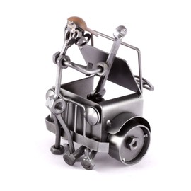Steelman24 I Nuts and bolts sculpture Mechanic I Handmade ornaments I Made in Germany I I Metal figurine