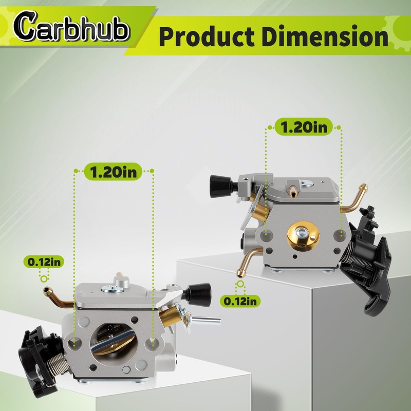 Carbhub C1M-EL37B Carburetor for Husqvarna 445 445E 450 450E Gas