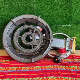 Burner High Pressure Powerful Propane Outdoor Cooking Heavy Duty.