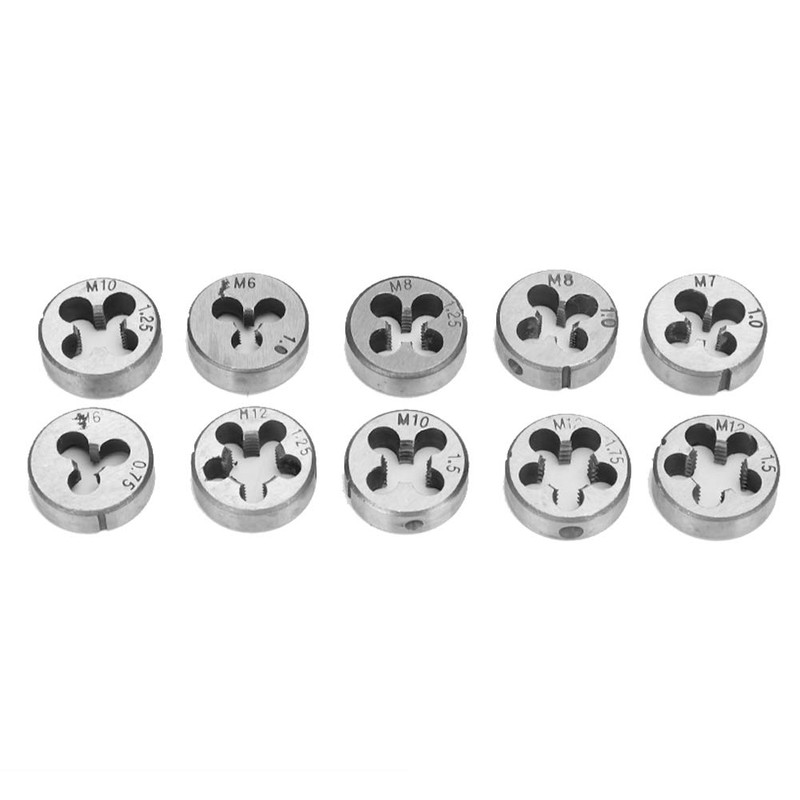 Tap Dice Set, Dice Handle, Round Dice, Threading Dice, Tap