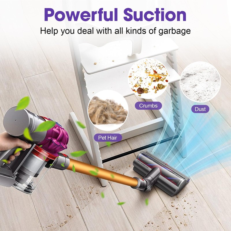V11 High Torque Brush Head Replacement Compatible with Dyson V7