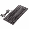 Keyboard 78 Key Mute Ultra Thin Wired Mini USB Interface