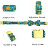 Bobo Rainbow Dog Collar Autumn Pet Collar Pumpkin Print Fall