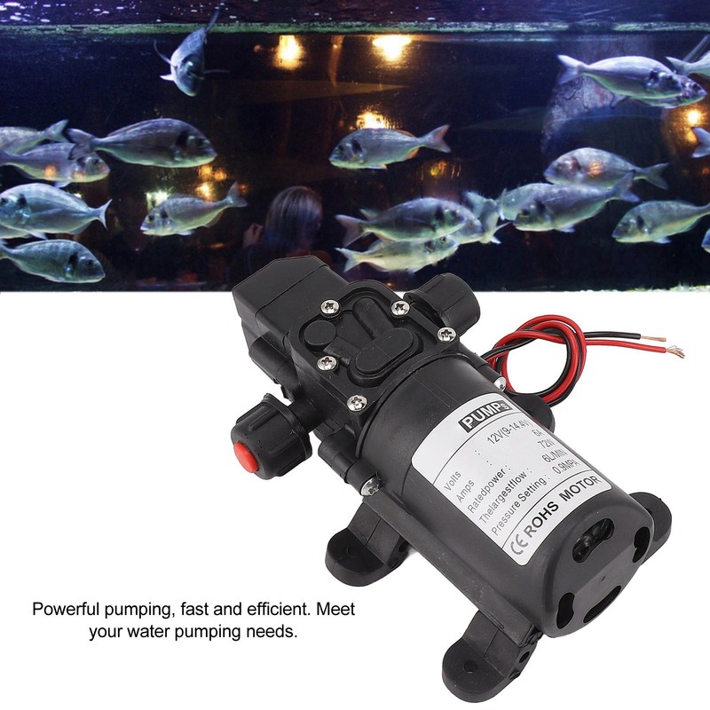 FL 3312 Diaphragm Pump 12V 6A 72W 6L Pressure Self