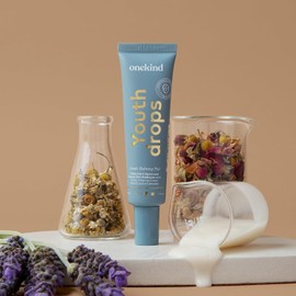 Onekind Youthdrops Night Aha Bha Rejuvenecimiento Suave, Refinación De Poros Y Líneas Finas 20% Exfoliante Suero Peel Con Vitamina C, Ácido Glicólico, Ácido Salicílico, Ácido Málico Y