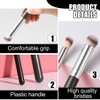 Make Up Pinsel Set, 3 Stück Schminkpinsel Puderpinsel Makeup Brushes