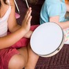 Abaodam 10 Inch Hand Drum Percussion Wood Frame Drum with