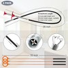 Hair Catcher Drain Auger Cleaner Tool Set - 3 ×