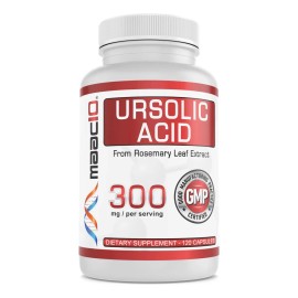 Maac10 cido Urslico 300 Mg Cpsulas 120 Naturales                                                                                                      