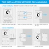 RGBZONE LED Light Strip Dimmer, RF Wireless Remote Control, Dimmable