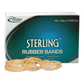 Sterling Ergonomically Correct Rubber Bands, 33, 3-1/2 x 1/8, 850 Bands/1lb Box