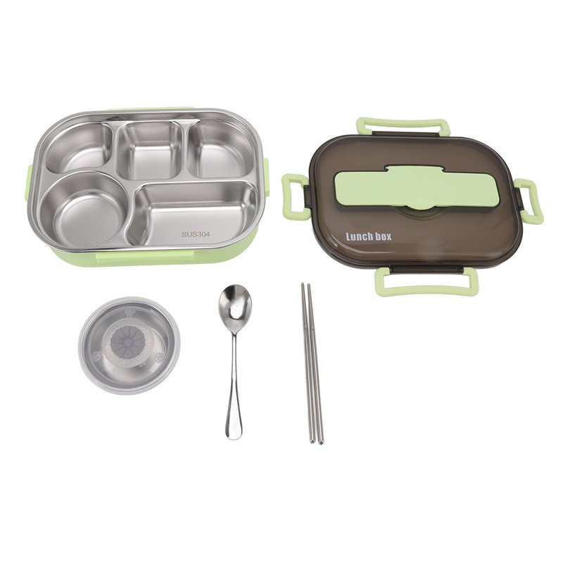 Lunch Container Box Stainless Steel Thermal Lunch Storage Box with