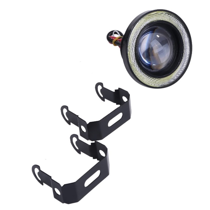 Kstyle LED White 2.5 Fog Lamp with Squid Ring White