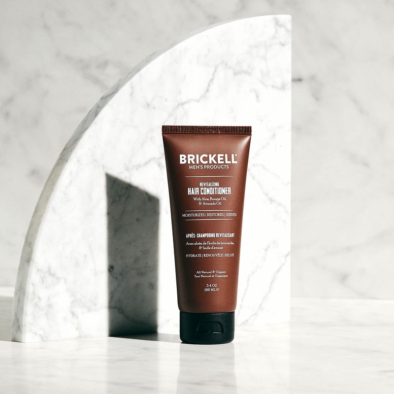 Brickell Revitalizing Hair & Scalp Conditioner for Men 101ml