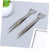 Hohopeti 2pcs Professional Jewelry Tool Tweezers with Spatula for Rhinestone