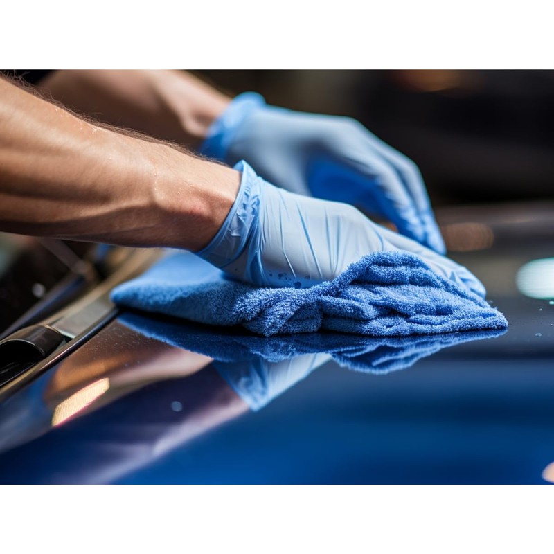 Tiga-Med Nitrile Gloves Blue Powder-Free Disposable Gloves Made of Nitrile