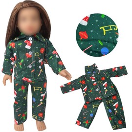 18 Inch Doll Clothes and Accessories,18 inch Dolls Gymnastics Leotard,Matching Doll 4th July Patriotic Clothes USA Flag,Mat and Olympic Gold Medal Fits Most 18" Dolls