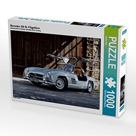 CALVENDO Puzzle Mercedes 300 SL Gullwing Door 1000 Pieces Laying Size 64 x 48 cm Photo Puzzle Picture by Stefan BAU