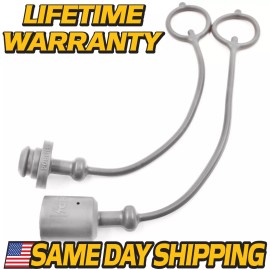 HD Switch 1 Set ISO 1/4" Hydraulic Fitting Coupler Plug & Cap fits John Deere W53384