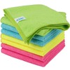 AIDEA Microfibre Cleaning Cloths 8 Pack,Reusable Kitchen Cleaning Towels Dish