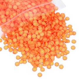 PATIKIL Polymer Clay Slices, 100g Orange Slice Fruit Art Slices Food Polymer Clay for DIY Nail Decor, Crafts Making, DIY Filler Accessories, Orange