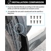 Powerty Custom Fit for Mud Flaps Toyota RAV4 2025 2024
