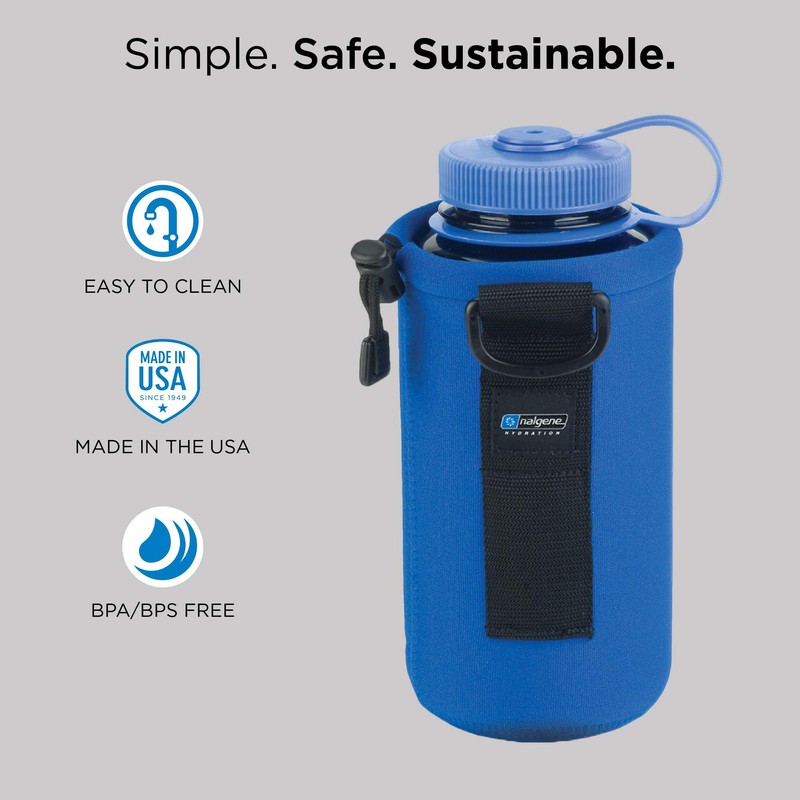 Nalgene Bottle Sleeve - Neoprene Water Bottle Sleeve - Prevents