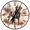 Decorative Concepts Hunting Dog Wall Clock Black Labrador Retriever