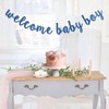 RoadSea Welcome Baby Boy Banner - Baby Shower Party Garland