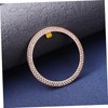 Tofficu Rhinestone Watch Case Protector Ring for Watch Stylish Bumper