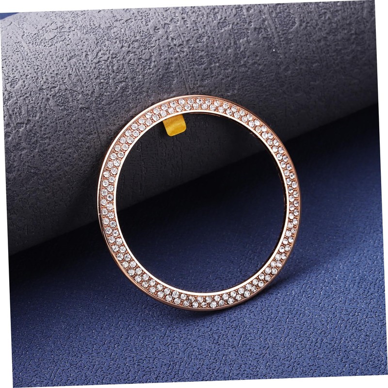 Tofficu Rhinestone Watch Case Protector Ring for Watch Stylish Bumper