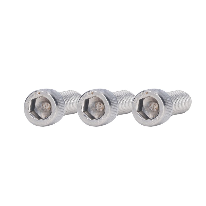 20Pcs Bolt Socket Cap Screws Coarse Thread A2‑70 Stainless Steel
