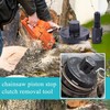 Atunee 22mm & 26mm Chainsaw Flywheel Puller with 14mm Piston