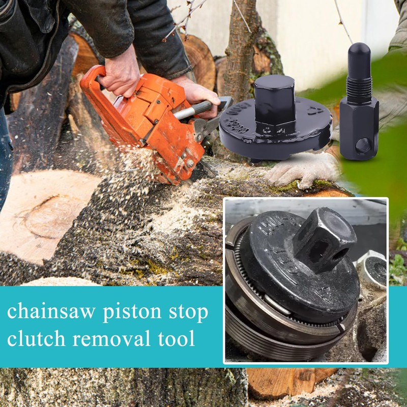 Atunee 22mm & 26mm Chainsaw Flywheel Puller with 14mm Piston