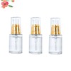 OHPHCALL 3pcs Portable Essential Oil Bottle Empty Pump Cosmetic Bottles