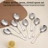 Serving Spoons Pack of 8, Kyraton Large Serving Spoons for