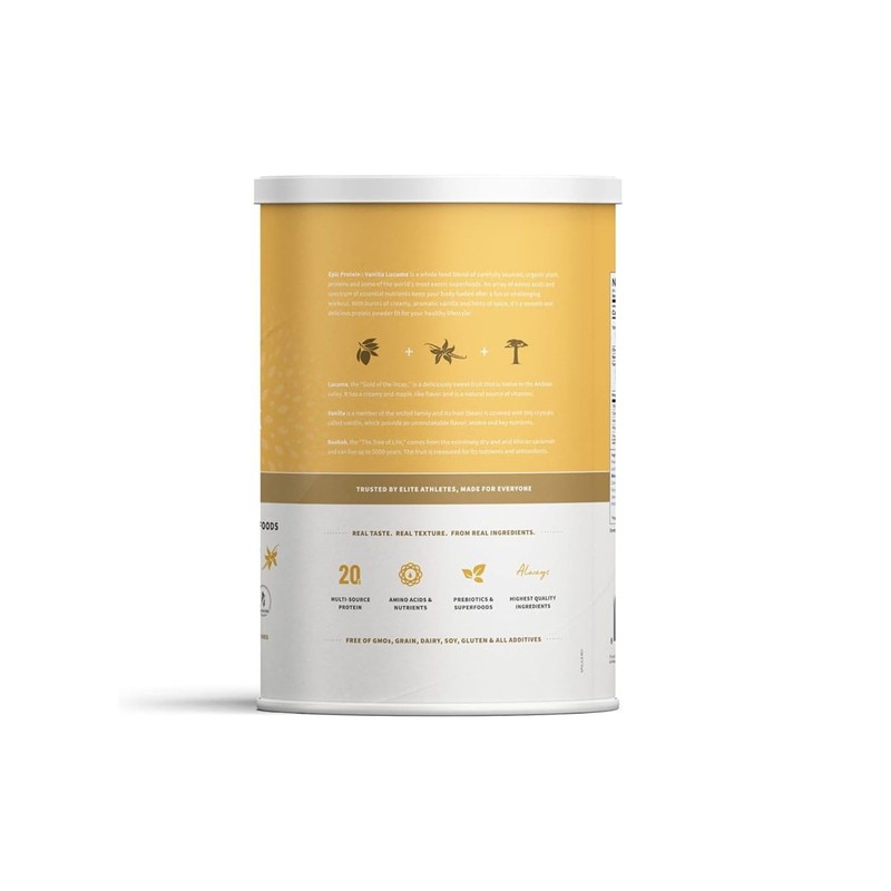 Sprout Living Sprout Living Epic Protein Vanilla Lucuma, 2 Pound,