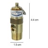 Valvula Seguridad Asiento Dixon Ksv10-100 100 Psi 09601180