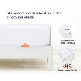 SGI bedding RV Bunk (42"X80") Egyptian Cotton Truck Sleeper Fitted Sheet Only-1000 Thread Count, 14 Inch Deep Pocket, Ideal for Narrow Camp Bunks, RV Bunks, Guest Beds, Army Cots-Moss